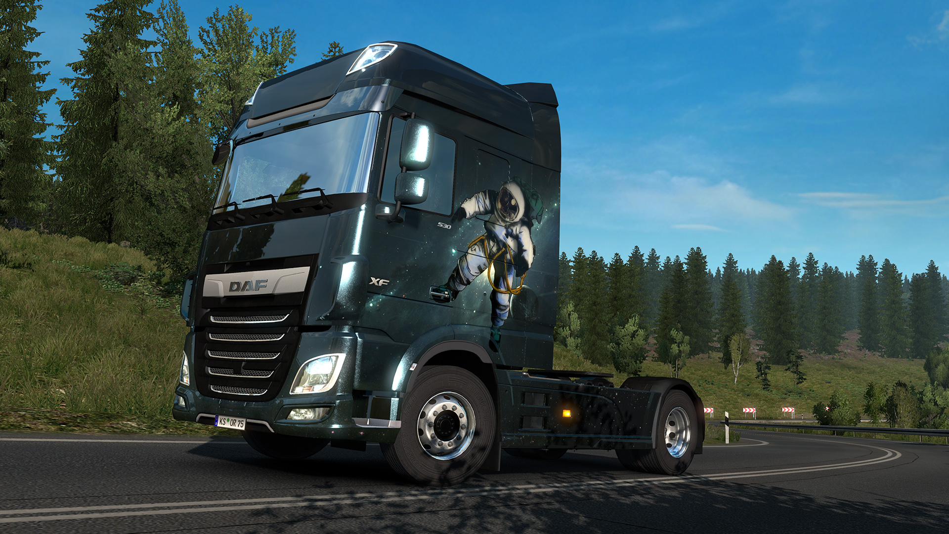 Euro truck simulator 2 - space paint jobs pack for mac os